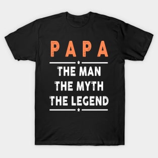 FAther (2) PAPA 3 T-Shirt